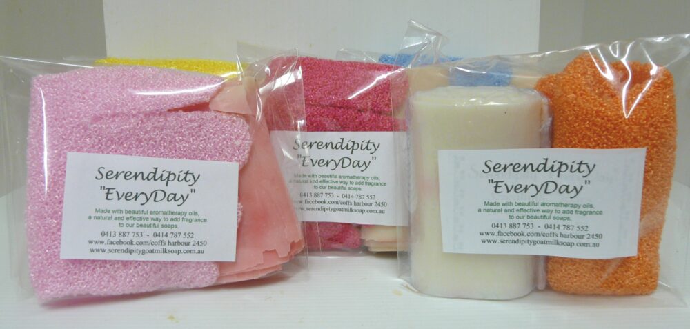 Body Scrub Glove with Soap
